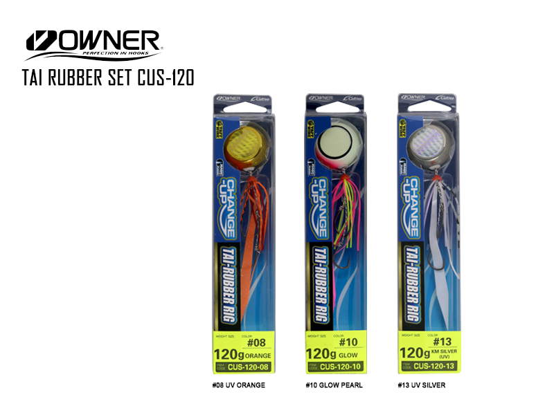 Cultriva Change Up Tai Rubber Set CUS-150 ( Weight: 150gr, Color: #13 UV Silver)